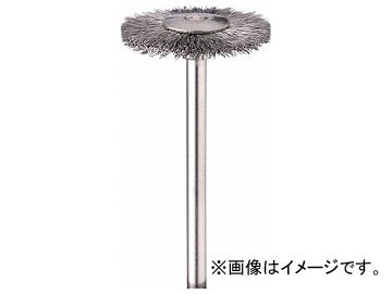 ミニモ 金属ブラシ ホイール ステンレス φ12 FC4061(4993195) 入数:1袋(10本)
