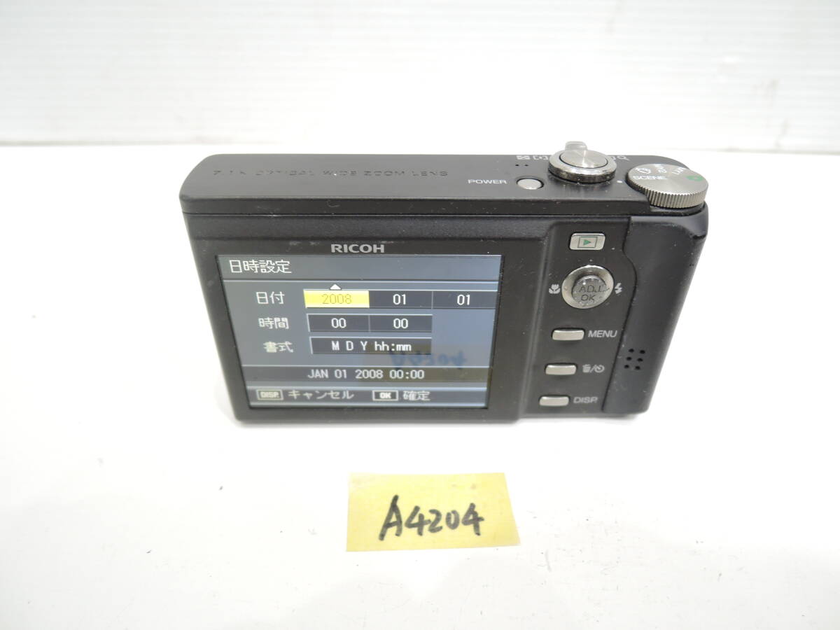 RICOH リコー R8 コンパクトデジタルカメラ 起動確認済み A4204 RICOH リコー R8 コンパクトデジタルカメラ 起動確認済み A4204
