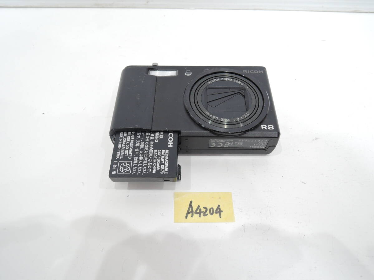 RICOH リコー R8 コンパクトデジタルカメラ 起動確認済み A4204 RICOH リコー R8 コンパクトデジタルカメラ 起動確認済み A4204