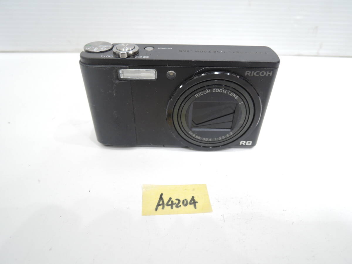 RICOH リコー R8 コンパクトデジタルカメラ 起動確認済み A4204 RICOH リコー R8 コンパクトデジタルカメラ 起動確認済み A4204