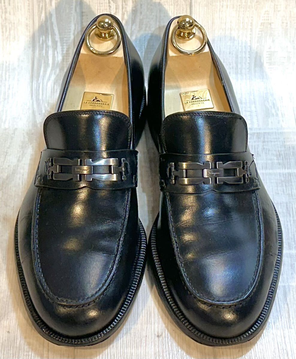 Salvatore Ferragamo フェラガモ◇25cm 7 2E◇ビットローファー Salvatore Ferragamo フェラガモ◇25cm 7 2E◇ビットローファー