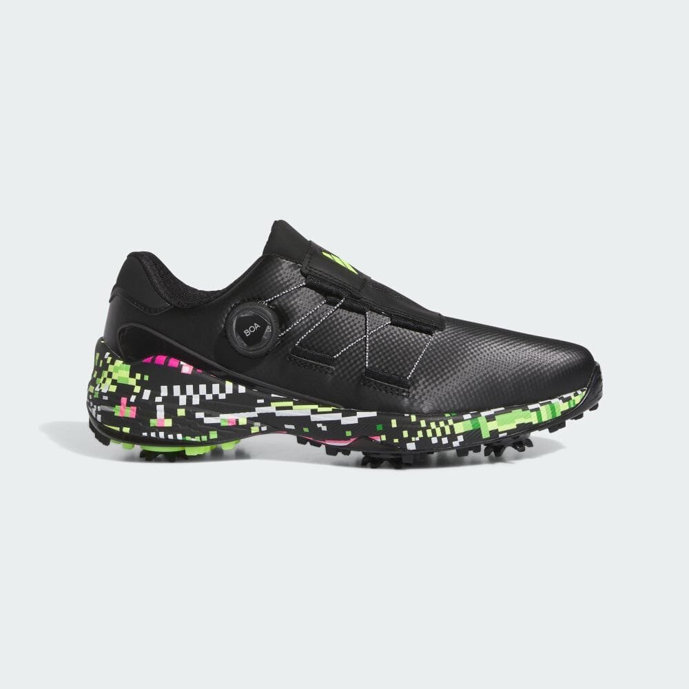 冬ギフト セ (新品未使用) 激安! アディダス ゼットジー23ボアグリッチ adidas ZG23 BOA GLITCH 28.5cm ブラック/ルシッドレモン【IG5360】(桜店) 28.5cm