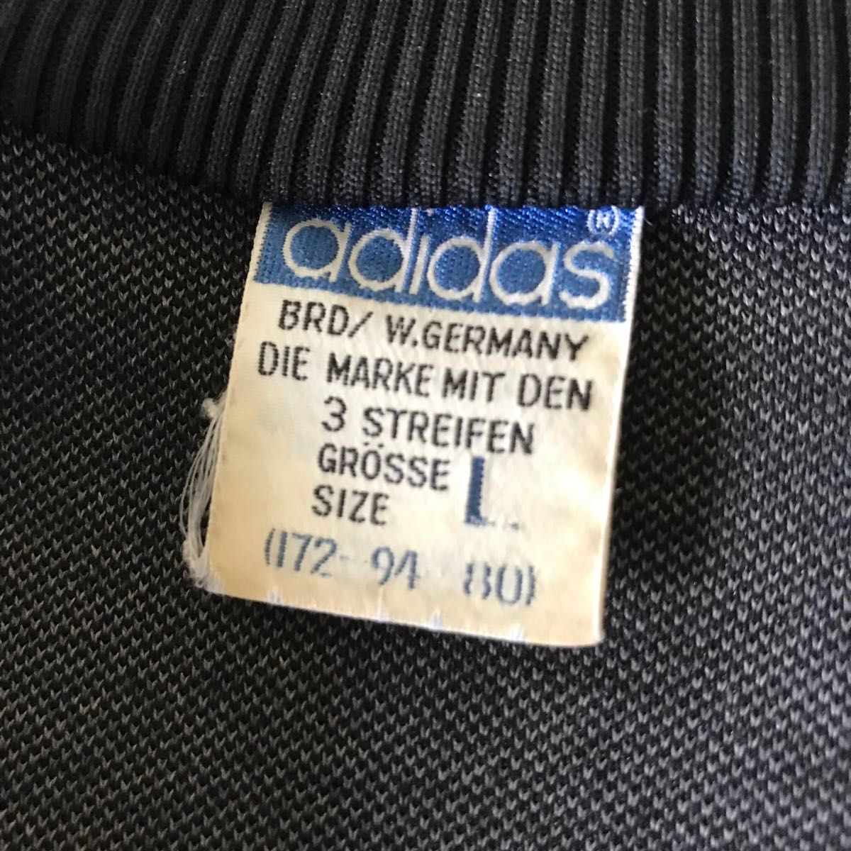 ヴィンテージ adidas デサント製 西ドイツ トラックジャケット ヴィンテージ adidas デサント製 西ドイツ トラックジャケット