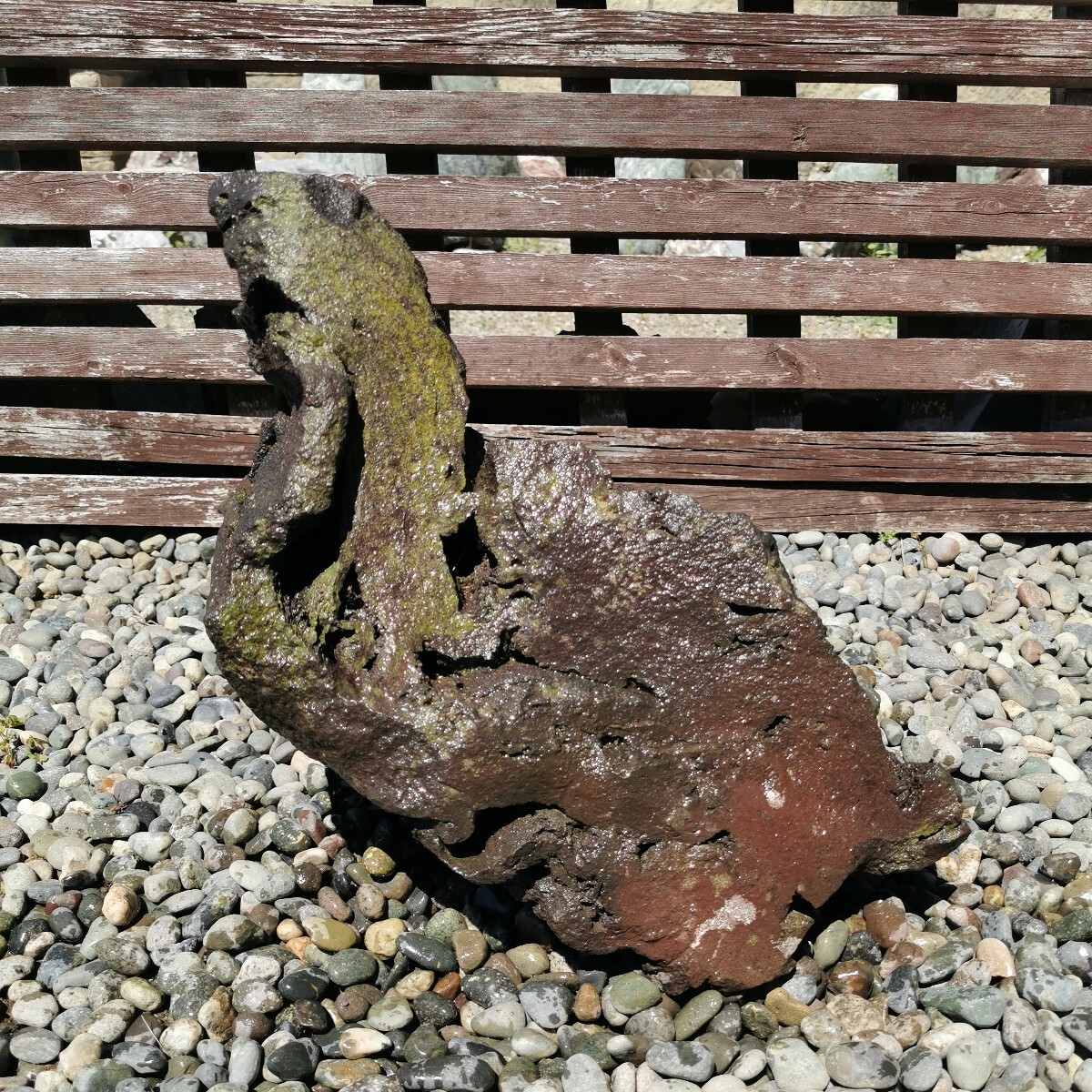 三波石31.7キロ 庭石鑑賞石盆石水石盆栽灯籠造園坪庭庭 三波石31.7キロ 庭石鑑賞石盆石水石盆栽灯籠造園坪庭庭