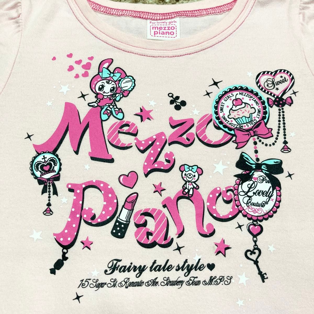 美品 メゾピアノ 110 長袖Tシャツ ベリエちゃん トップス ロンT 美品 メゾピアノ 110 長袖Tシャツ ベリエちゃん トップス ロンT
