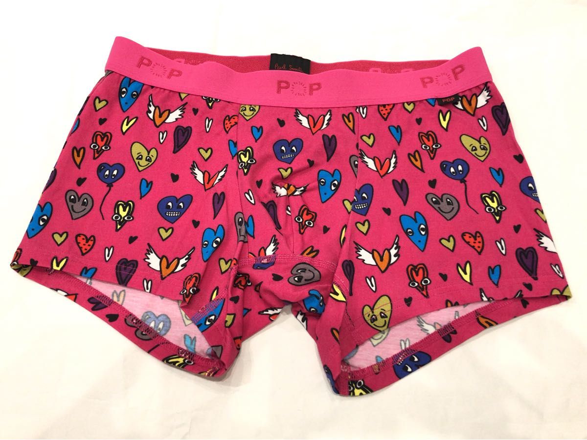 L サイズ 新品 ポールスミス POP ボクサーパンツ ハート模様 L サイズ 新品 ポールスミス POP ボクサーパンツ ハート模様