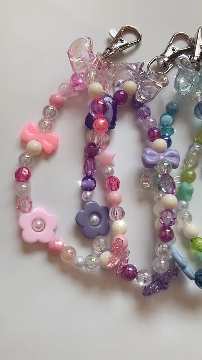 キーホルダー チャーム ストラップ ハンドメイド グリーン 緑