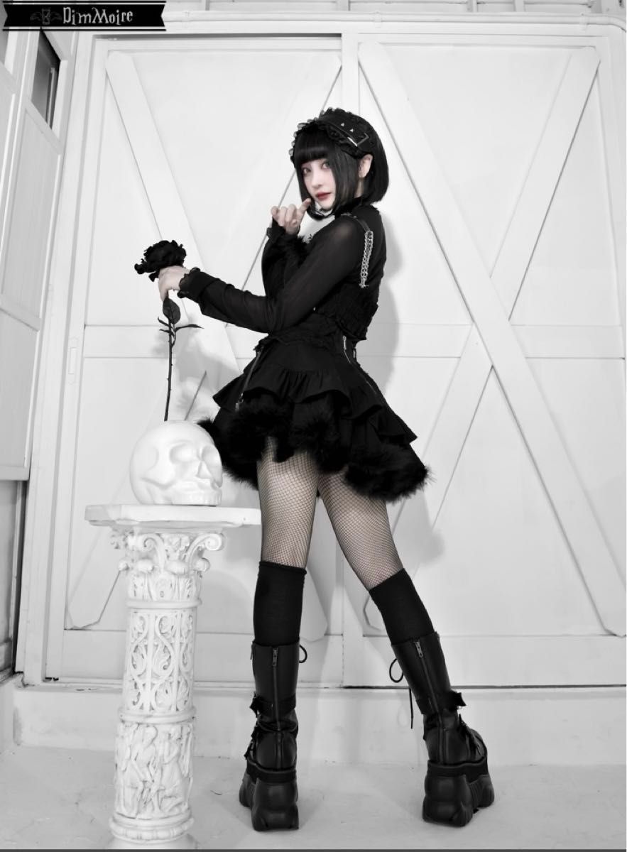ディムモアール デニムヘッドドレス BLACK|Yahoo!フリマ(旧 ディムモアール デニムヘッドドレス BLACK|Yahoo!フリマ(旧