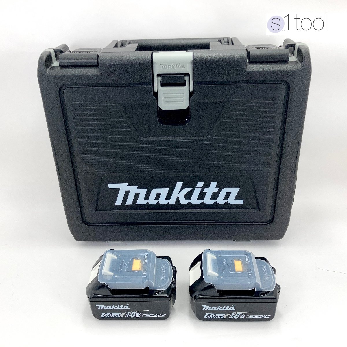新品 マキタ 未使用 バッテリー BL1860B 2個 + ケース ( 純正 バッテリー 雪マーク付 TD173DRGX用ケース TD173DRGX用 ケース付 TD173DRGX