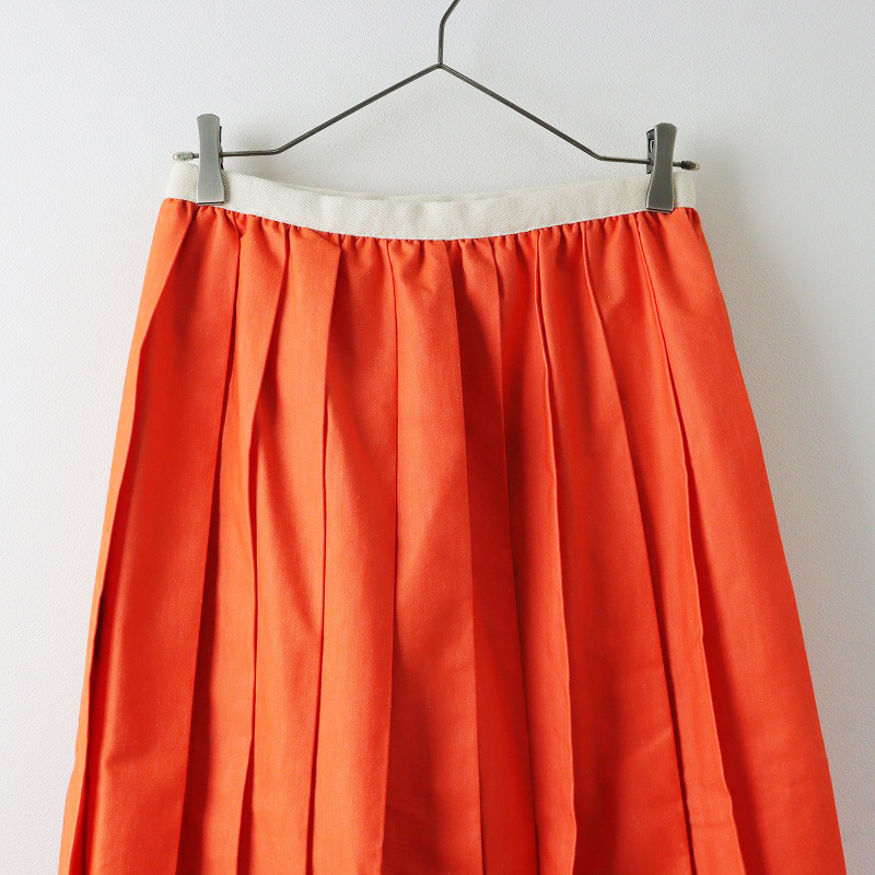 サンプル品 トリココムデギャルソン tricot COMME des GARCONS フラワー切替 プリーツスカート 2/同型広瀬すず著【2400013926072】