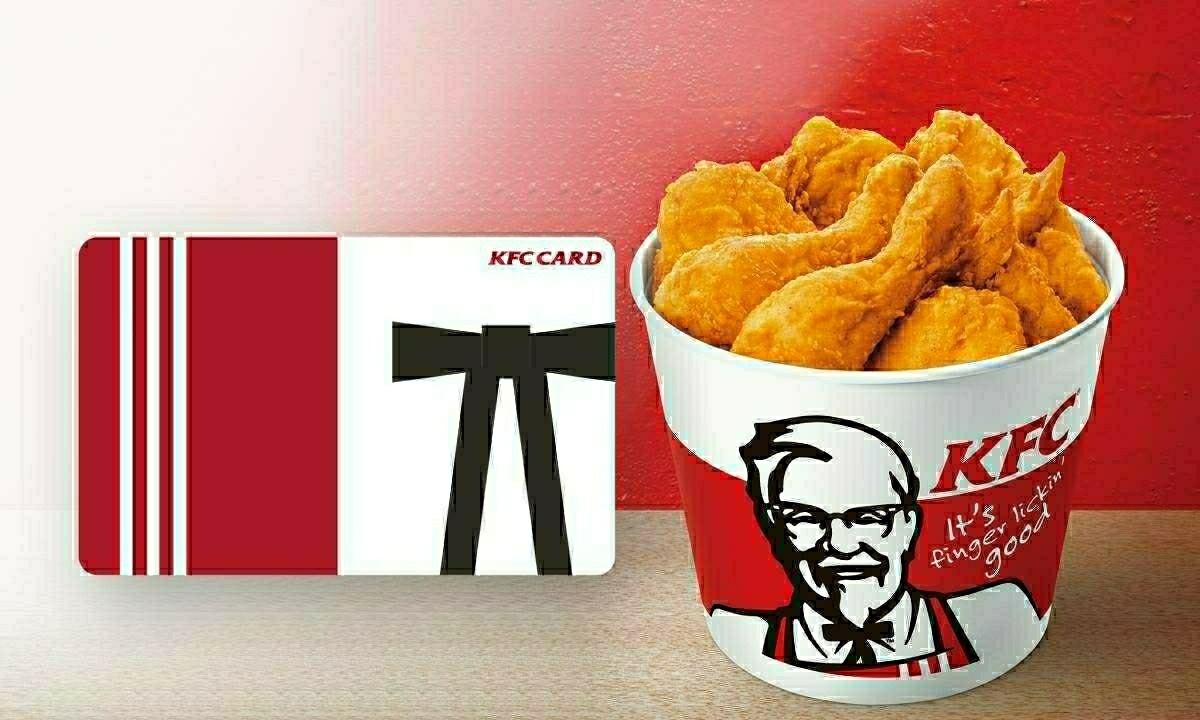 * free shipping *KFC Kentucky Fried Chicken . possible to use KFC card 10,000 jpy minute 