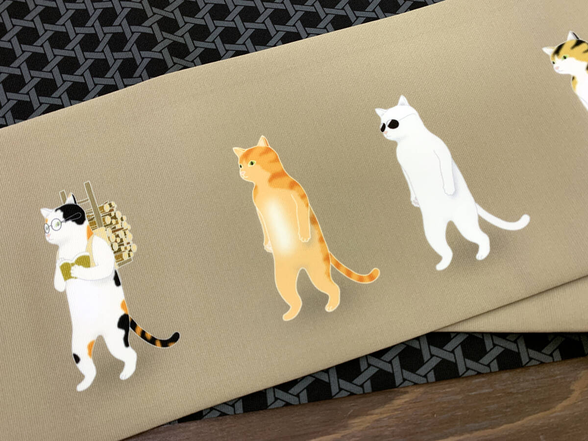 [ kimono Mikawa ] new goods * hanhaba obi [ change equipment cat 2] length is .... long long size . approximately 430cm. hand ... well .. easy .. difficult obi..