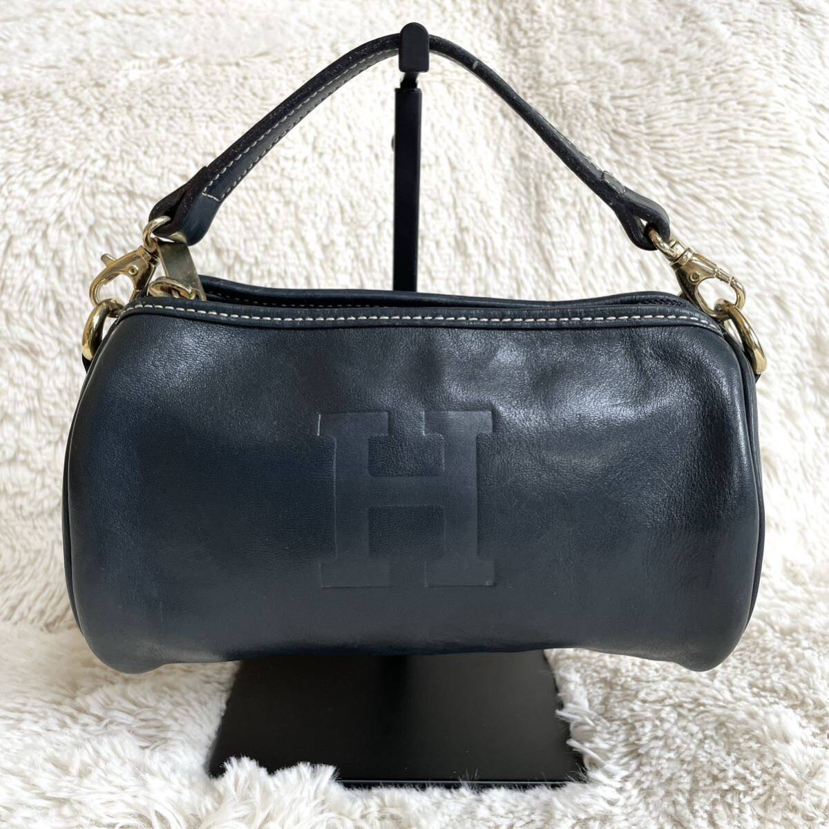 HIROFU ヒロフ 筒型 3way ショルダーバッグ ハンドバッグ レザー HIROFU ヒロフ 筒型 3way ショルダーバッグ ハンドバッグ レザー
