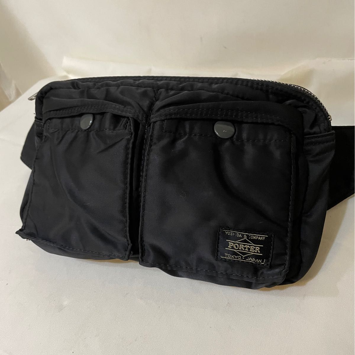 美品 ポーター タンカー ウエストバッグ ボディバッグ 黒 PORTER 美品 ポーター タンカー ウエストバッグ ボディバッグ 黒 PORTER