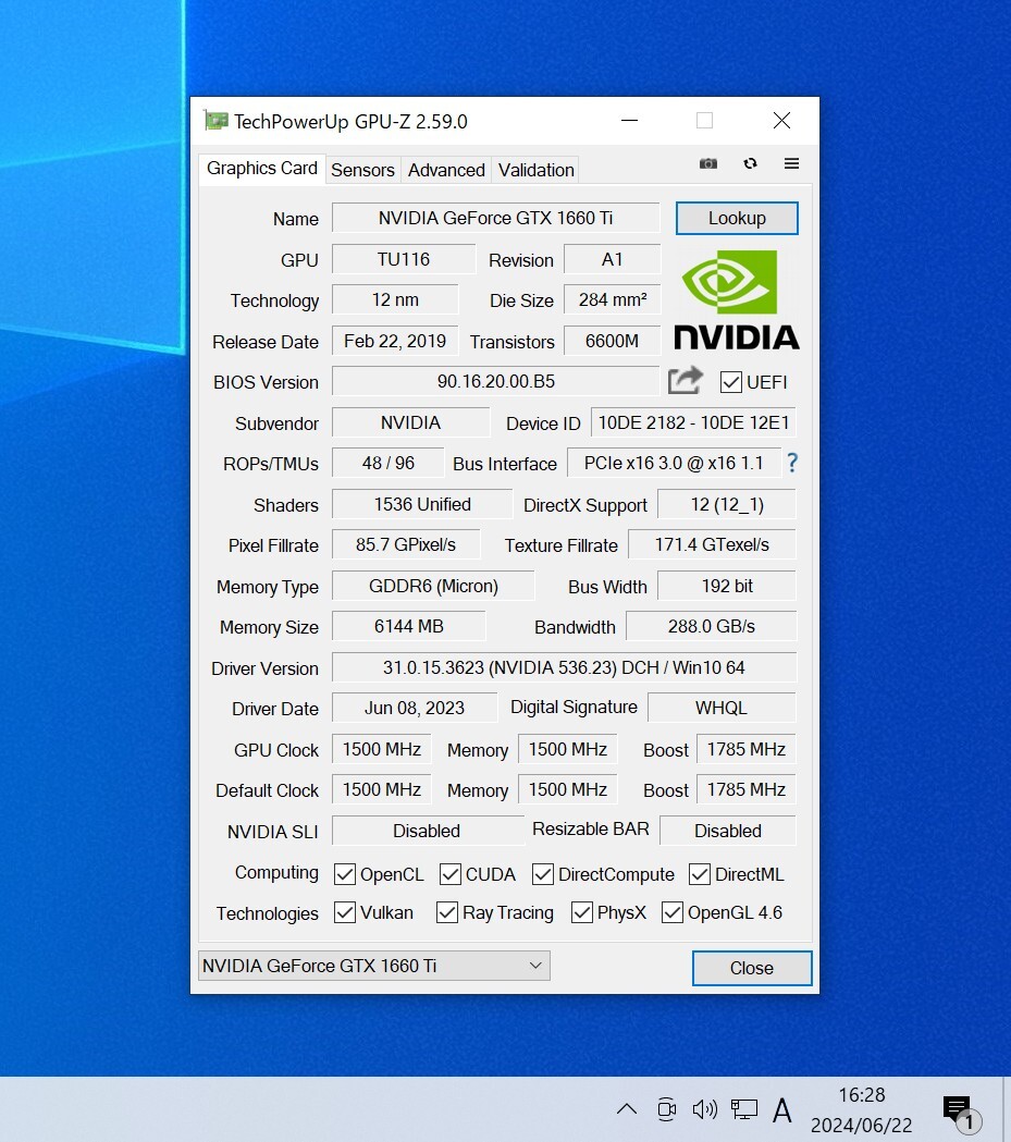 玄人志向 GEFORCE GTX1660Ti 6GB GDDR6/GF-GTX1660-E6GB/OC/DF 玄人志向 GEFORCE GTX1660Ti 6GB GDDR6/GF-GTX1660-E6GB/OC/DF