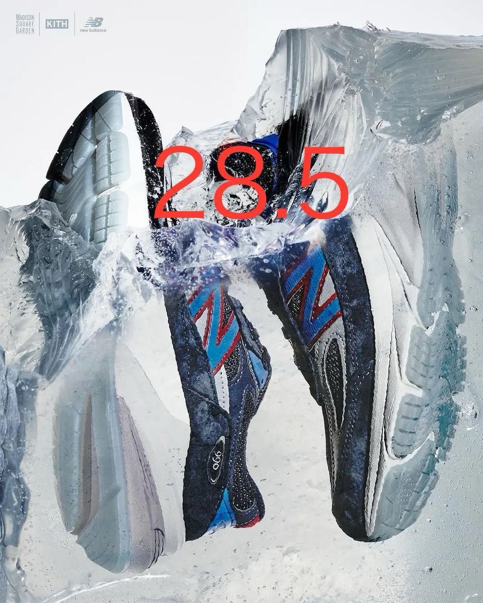 28 5 KITH × New Balance 990V6 Ronnie Fieg & MSG 28 5 KITH × New Balance 990V6 Ronnie Fieg & MSG