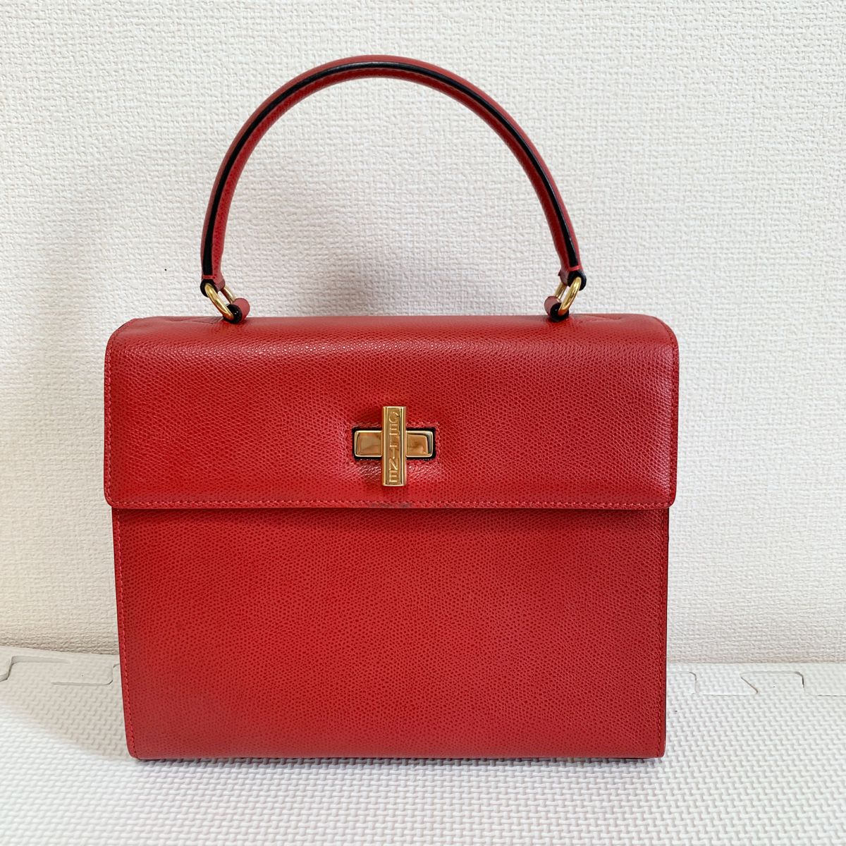 希少】CELINE オールドセリーヌ ハンドバック ターンロック 保存 希少】CELINE オールドセリーヌ ハンドバック ターンロック 保存
