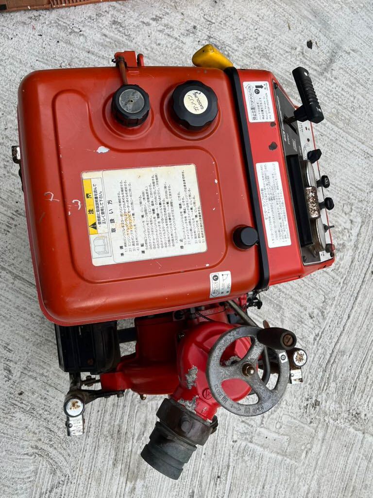 熊本お引取り限定 可搬式消防ポンプ シバウラ TF-40MES //E4400 熊本お引取り限定 可搬式消防ポンプ シバウラ TF-40MES //E4400