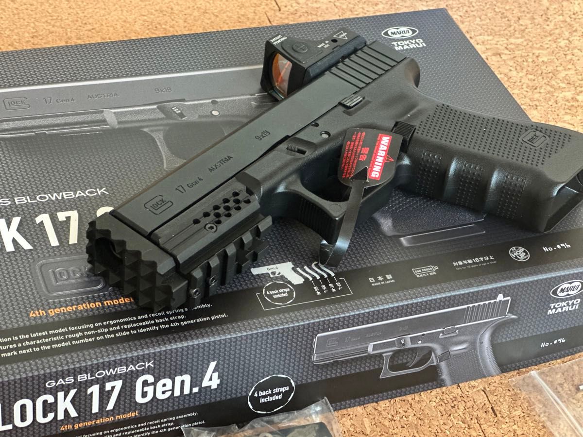 東京マルイ グロック17 gen4 ドットサイト付 ストライクフェイス 東京マルイ グロック17 gen4 ドットサイト付 ストライクフェイス
