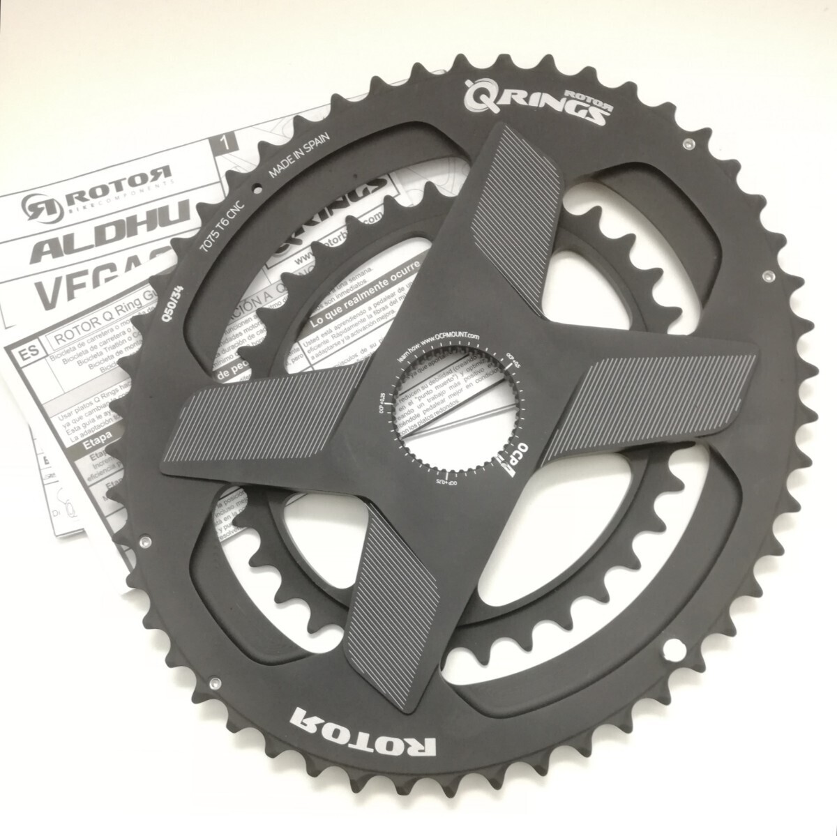 ROTOR QRINGS 50-34T 楕円 ダイレクトマウント チェーンリング ROTOR QRINGS 50-34T 楕円 ダイレクトマウント チェーンリング