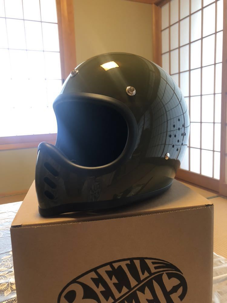 19SS CHALLENGER DRILLED MX HELMET SIZE:XL COL:OLIVE OCEAN BEETLE