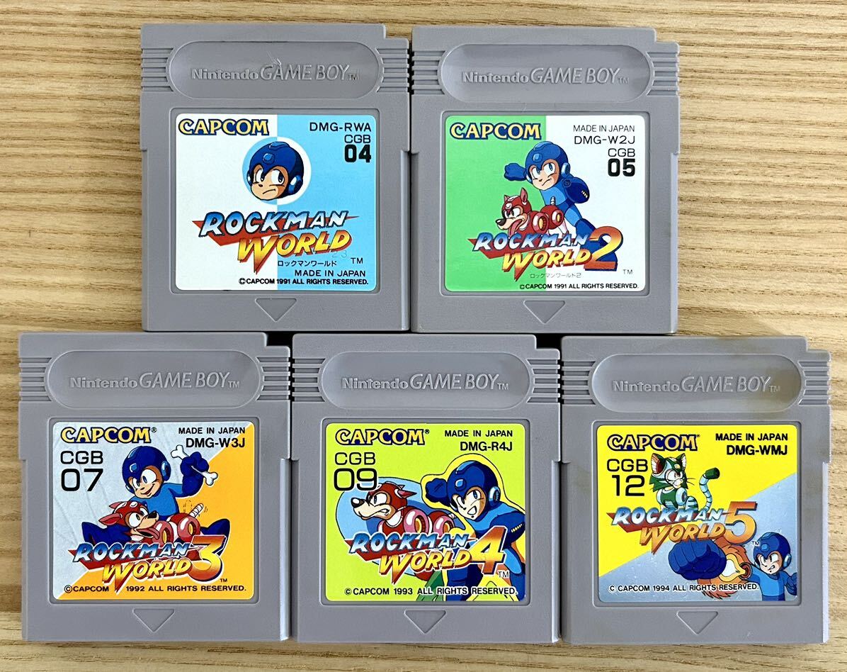 限定即決】ROCKMAN WORLD ロックマンワールド5種(1&2&3&4&5)箱 限定即決】ROCKMAN WORLD ロックマンワールド5種(1&2&3&4&5)箱