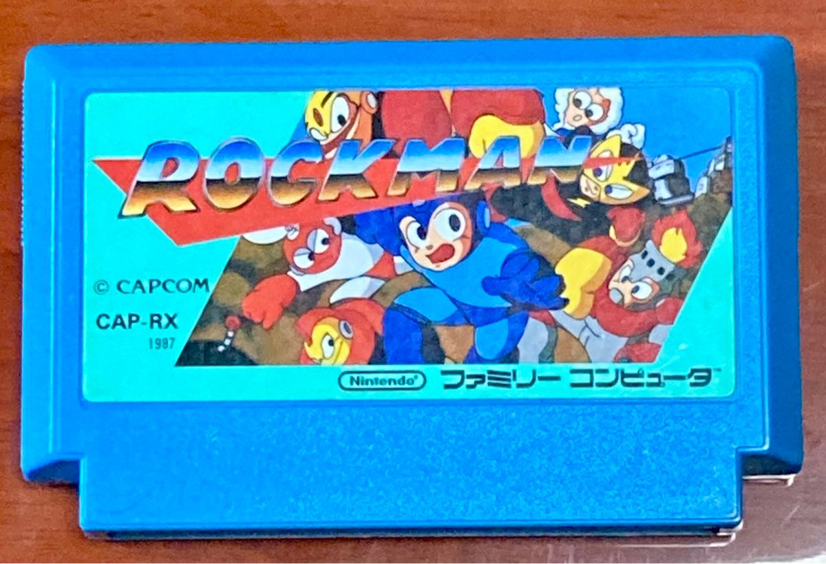 初代 ロックマン ファミコン・ソフト FFマークあり 後期型 初代 ロックマン ファミコン・ソフト FFマークあり 後期型