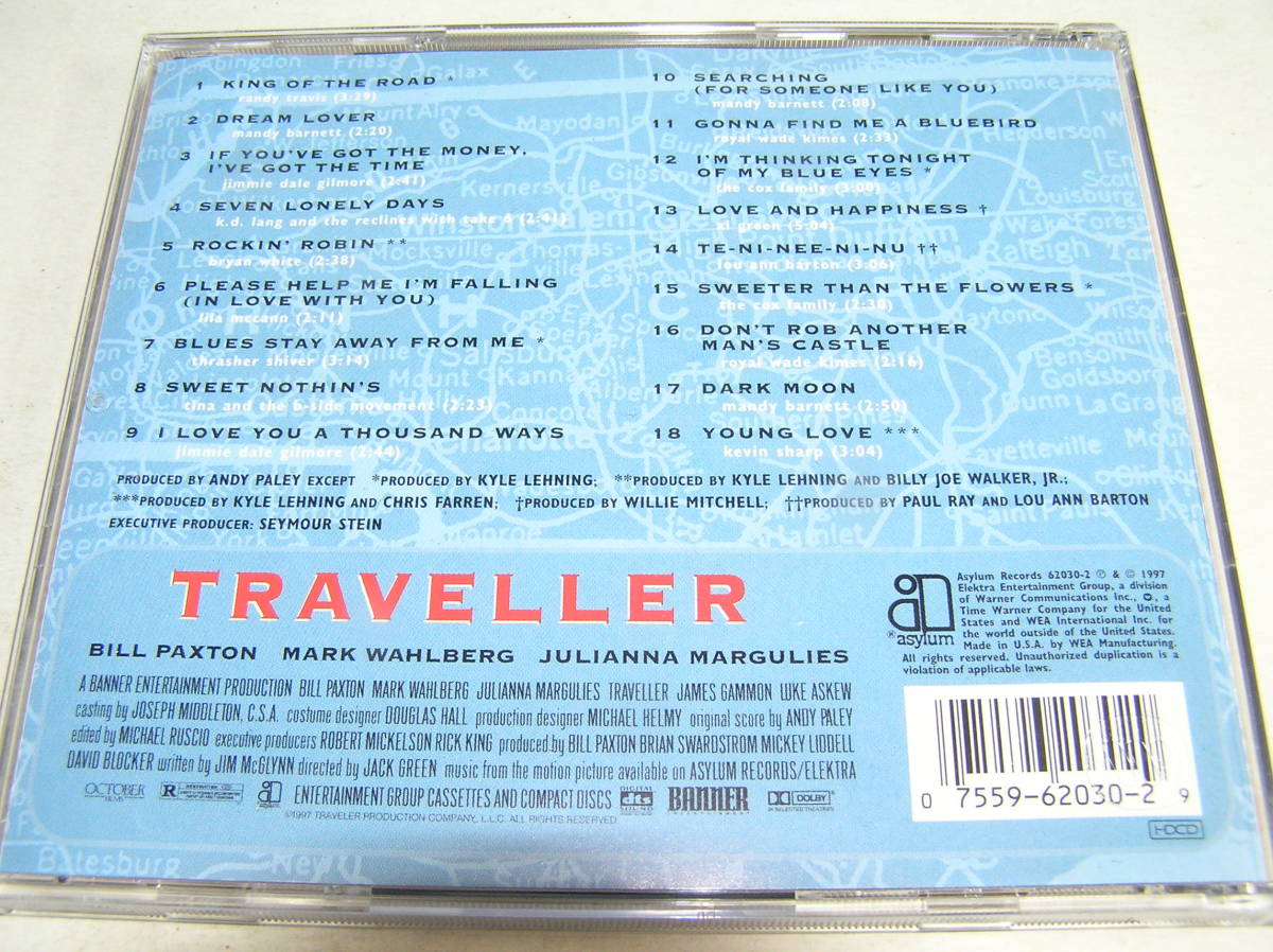 CD/映画/フェイクディール.偽札/ジャック.Ｎ.グリーン:監督/Traveller/Music From The Motion Picture_画像2
