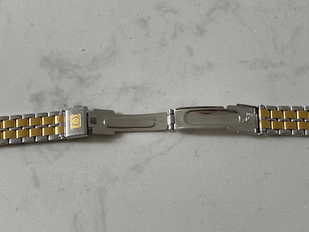 美品 オメガ OMEGA 純正 コンビブレスレット ベルト 12mm ブレス 美品 オメガ OMEGA 純正 コンビブレスレット ベルト 12mm ブレス