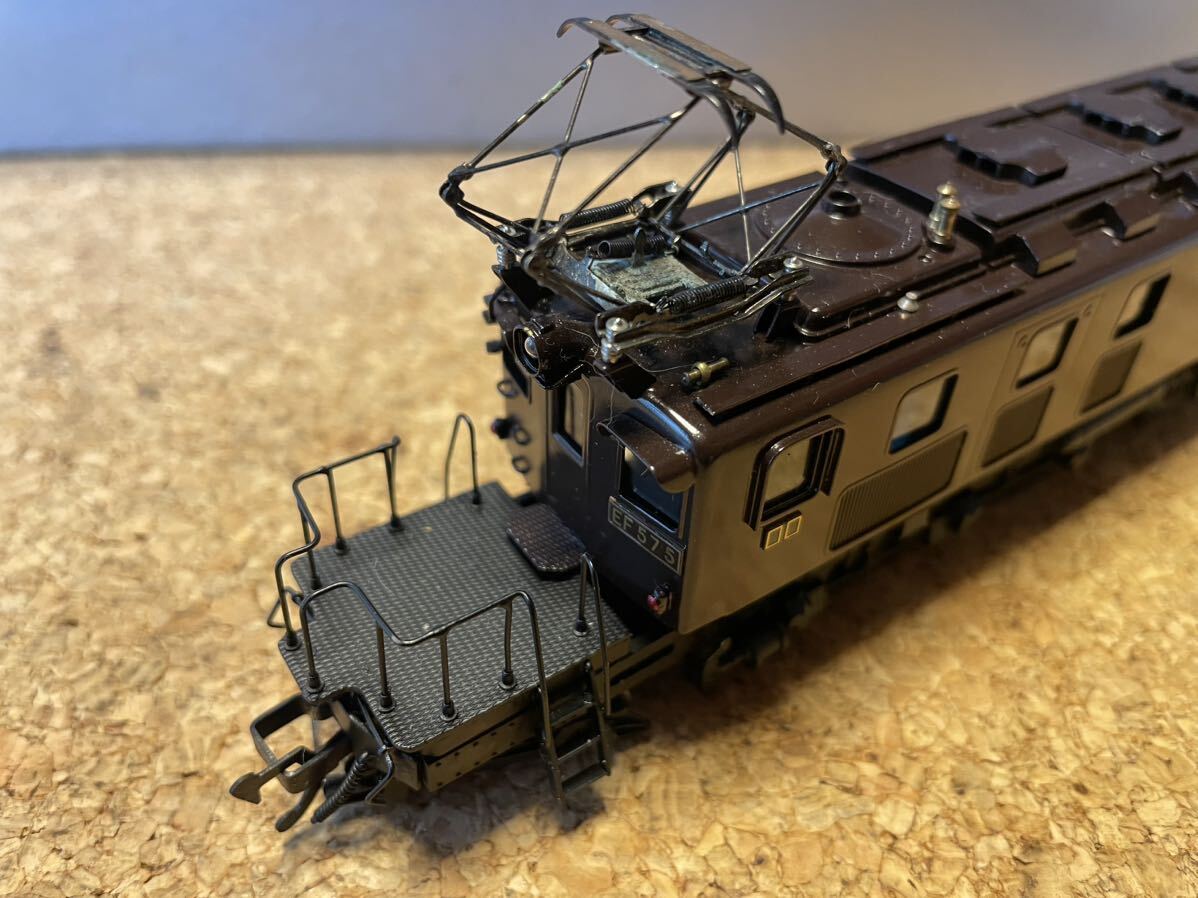 【ジャンク品】天賞堂 EF57 Yahoo!オークション - 天賞堂 HOゲージ 完成品 EF57 ジャンク