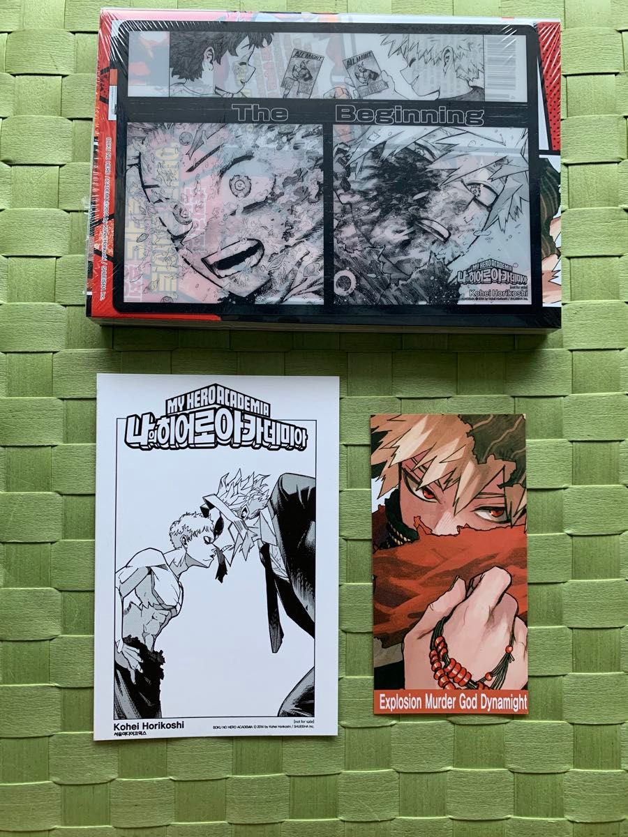 韓国初回特典&先着特典付 ヒロアカ 40巻 僕のヒーローアカデミア 韓国初回特典&先着特典付 ヒロアカ 40巻 僕のヒーローアカデミア