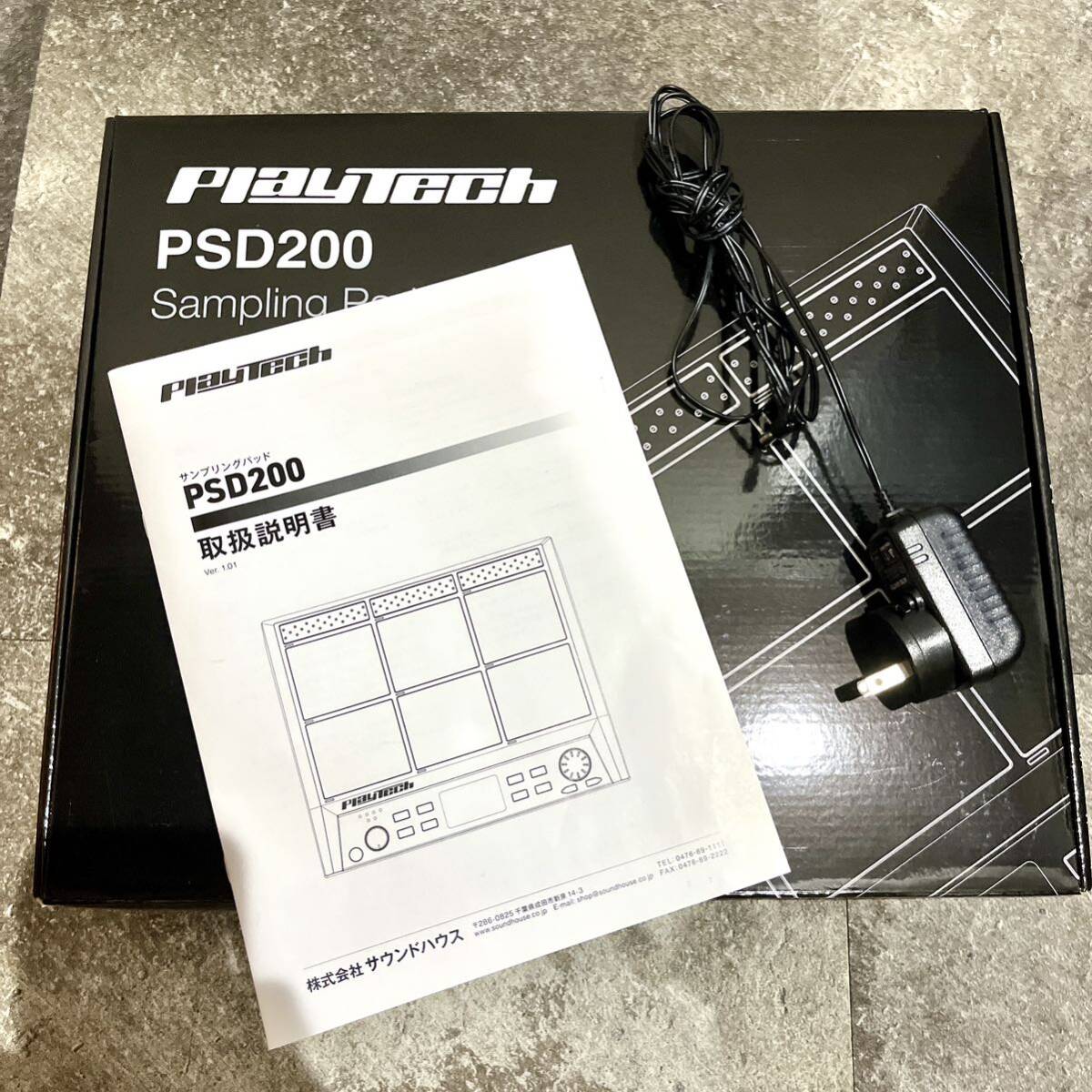 PLAYTECH プレイテック PSD200 電子サンプリングパッド 備品 PLAYTECH プレイテック PSD200 電子サンプリングパッド 備品