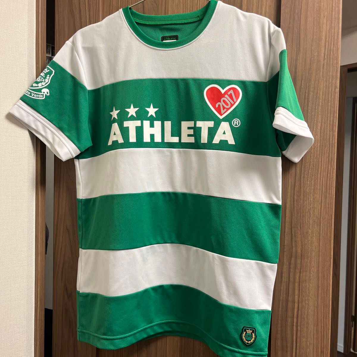 2017 東京ヴェルディ1969 ファミリアプラクティスシャツ ATHLETA 2017 東京ヴェルディ1969 ファミリアプラクティスシャツ ATHLETA