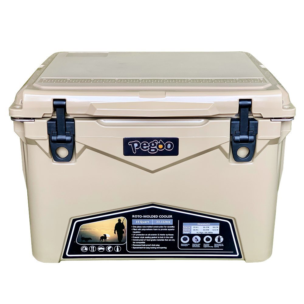 福袋・半額ポスター - クリーニング屋さん専用の通 Cooler Iceland 送料無料! Box ※代引不可 】5日間氷をキープ!キャンプ・釣り Sand 35QT(33.1L)/ クーラーボックス【 アイスランド その他
