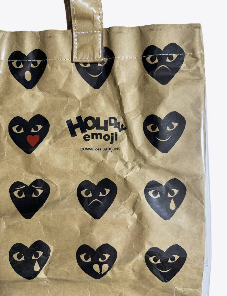 未使用 青山限定 Holiday Emoji 正規品 PVCトートバッグ COMME 未使用 青山限定 Holiday Emoji 正規品 PVCトートバッグ COMME