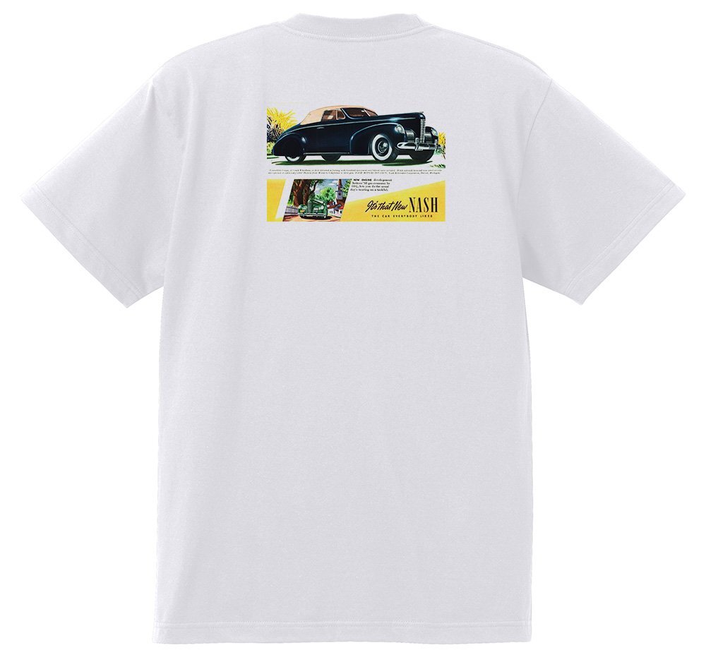  Ad ba Thai Gin gnashu2590 white T-shirt 1939 1938 1937 Ambassador amc all ti-z Ame car Ad ba Thai z men to