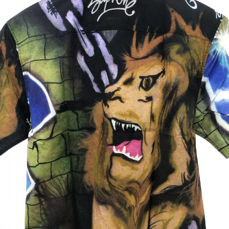 SUPREME Lee Quinones 18SS Lion´s Den Shirt S シュプリーム SUPREME Lee Quinones 18SS Lion´s Den Shirt S シュプリーム