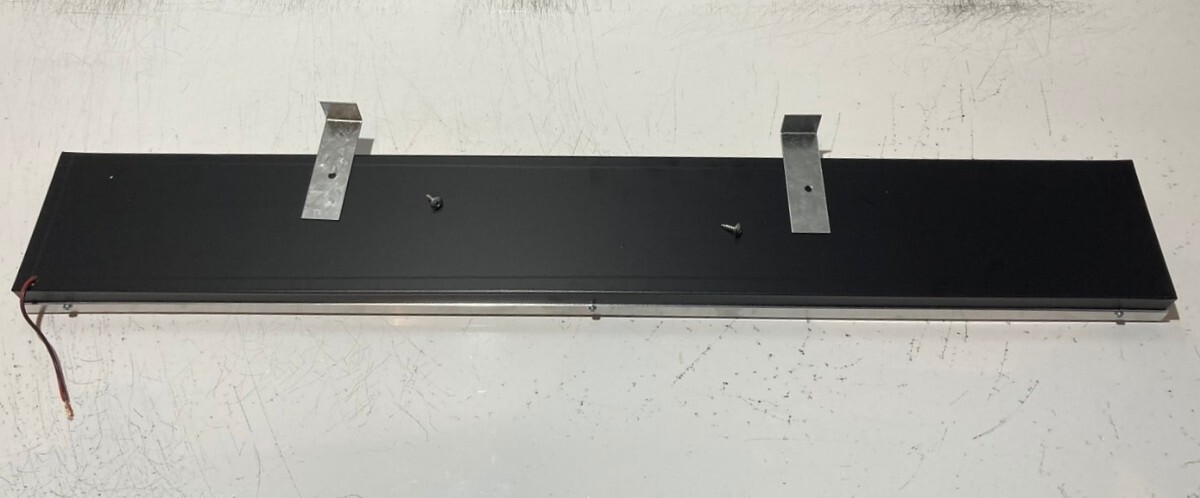 ワンマンアンドン593カーテンレール挟み込み取り付け仕様