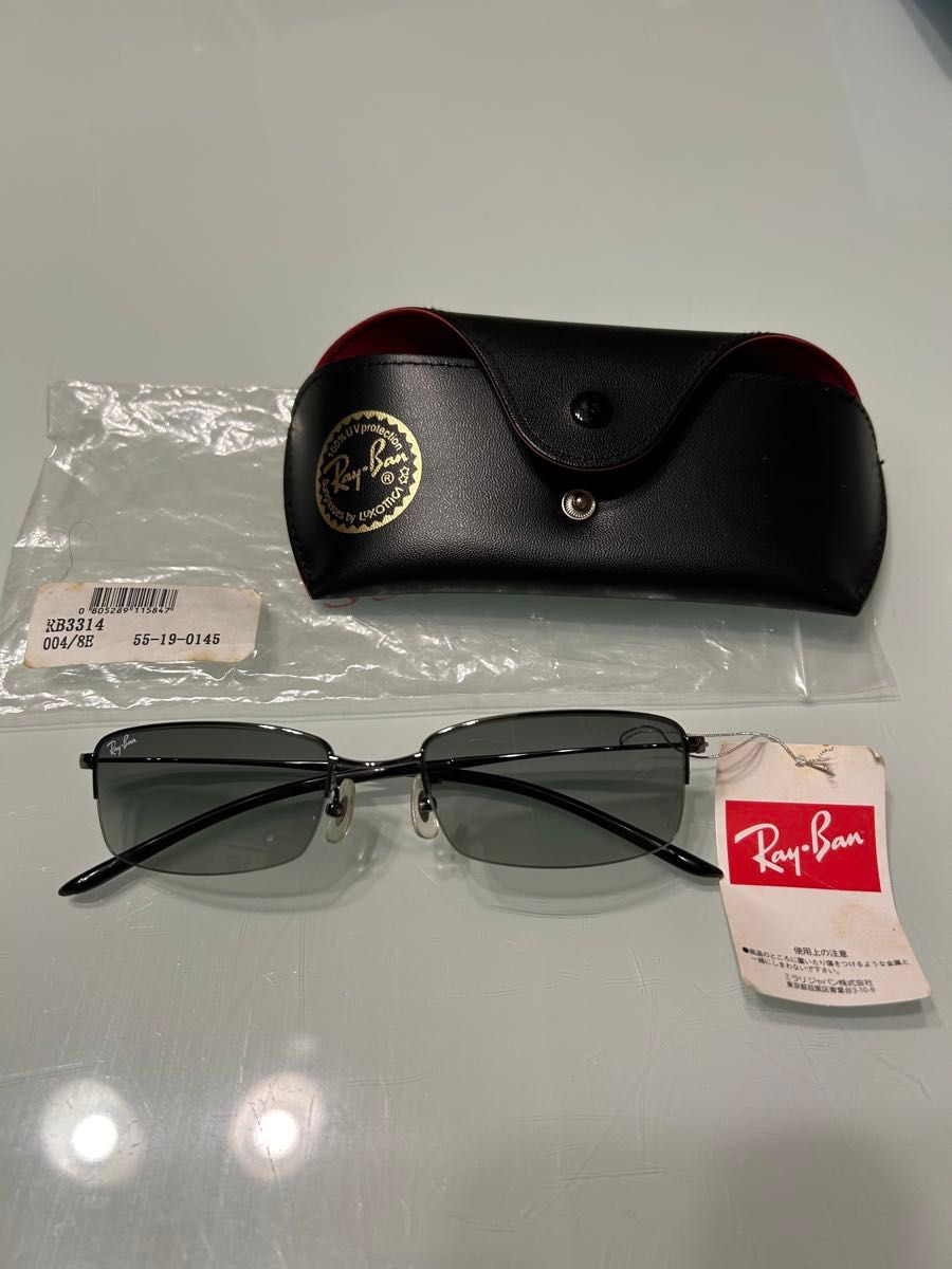 未使用品 美品 】Ray-Ban レイバン サングラス RB3314 ガンメタ 未使用品 美品 】Ray-Ban レイバン サングラス RB3314 ガンメタ