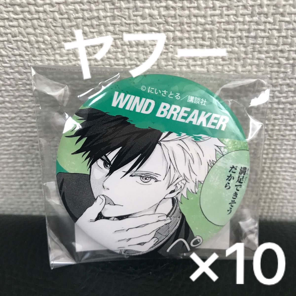 WIND BREAKER ウィンドブレイカー グッズ 桜遥 缶バッジ 10点 WIND BREAKER ウィンドブレイカー グッズ 桜遥 缶バッジ 10点