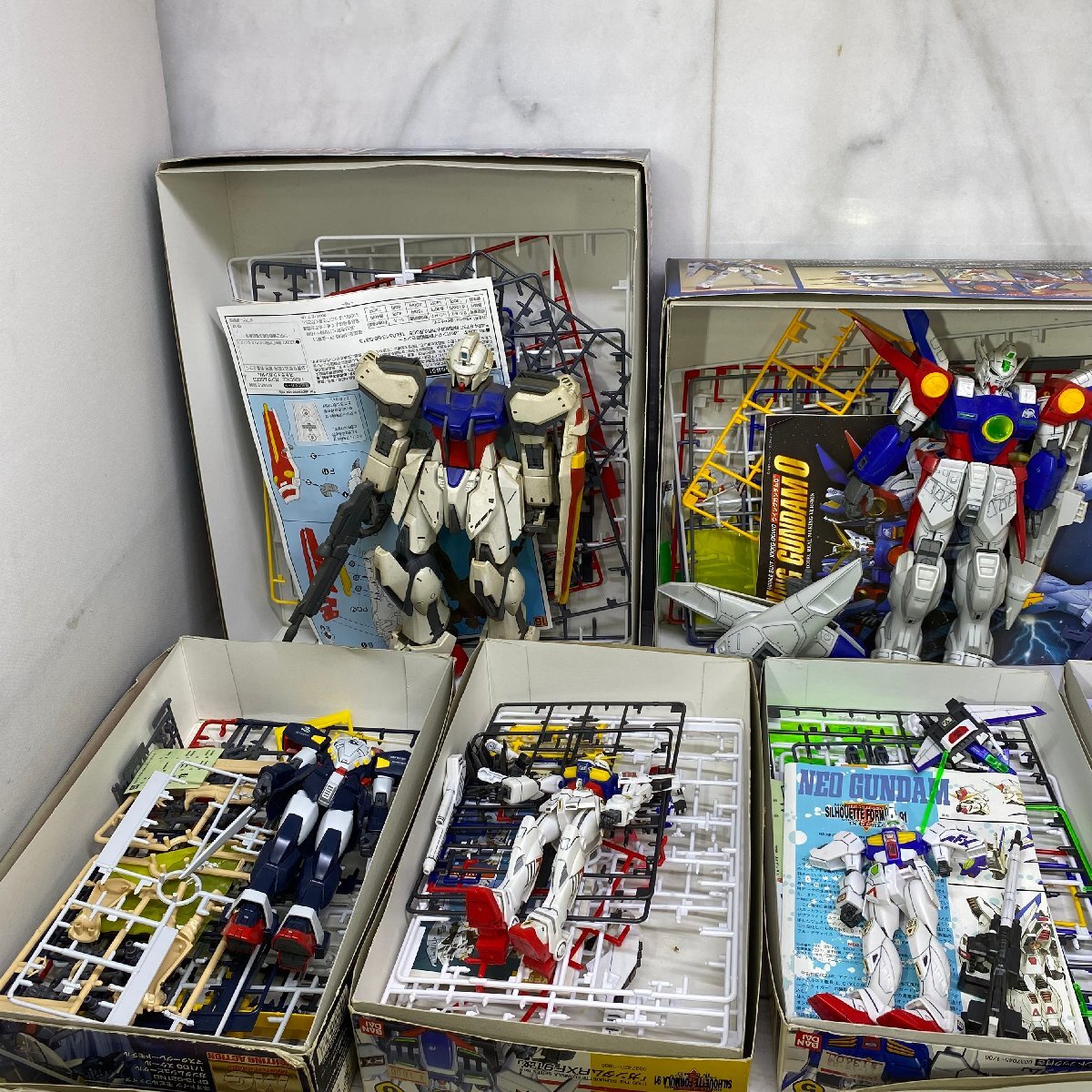 √OG√ バンダイ ガンプラ 完成品 まとめ 箱あり 中古品 √OG√ バンダイ ガンプラ 完成品 まとめ 箱あり 中古品