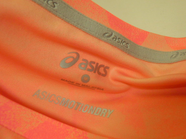 asicsアシックス　ランニングシャツ W'S fuzeX AOP SS TOP 142563 　ホイップホワイトディーバピンク/Mサイズ_画像7