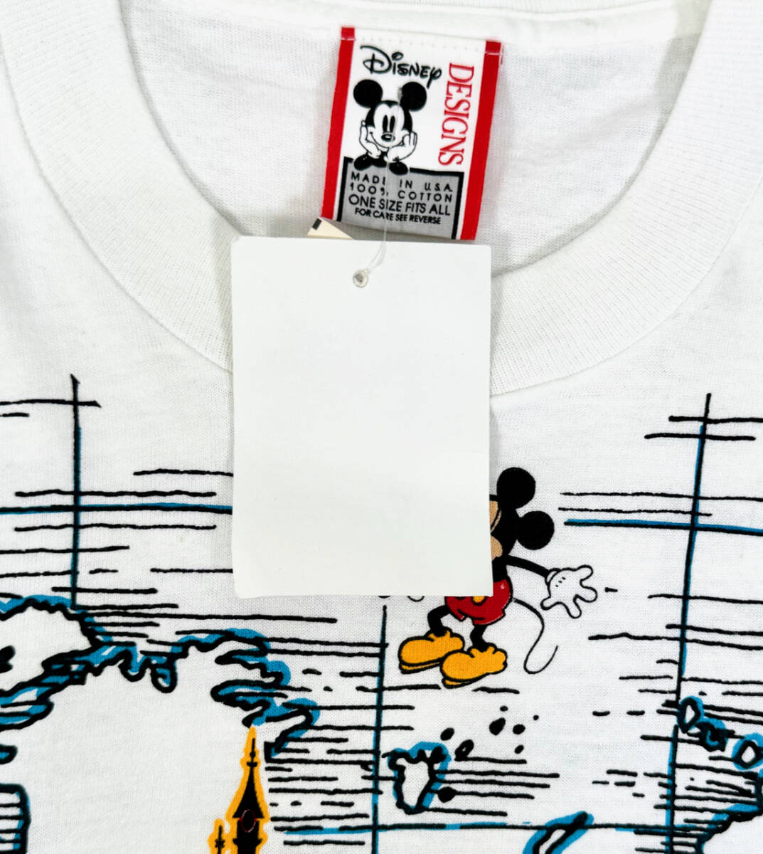希少 デッドストック USA製 1990s Disney Mickey S/S Tee XL 希少 デッドストック USA製 1990s Disney Mickey S/S Tee XL