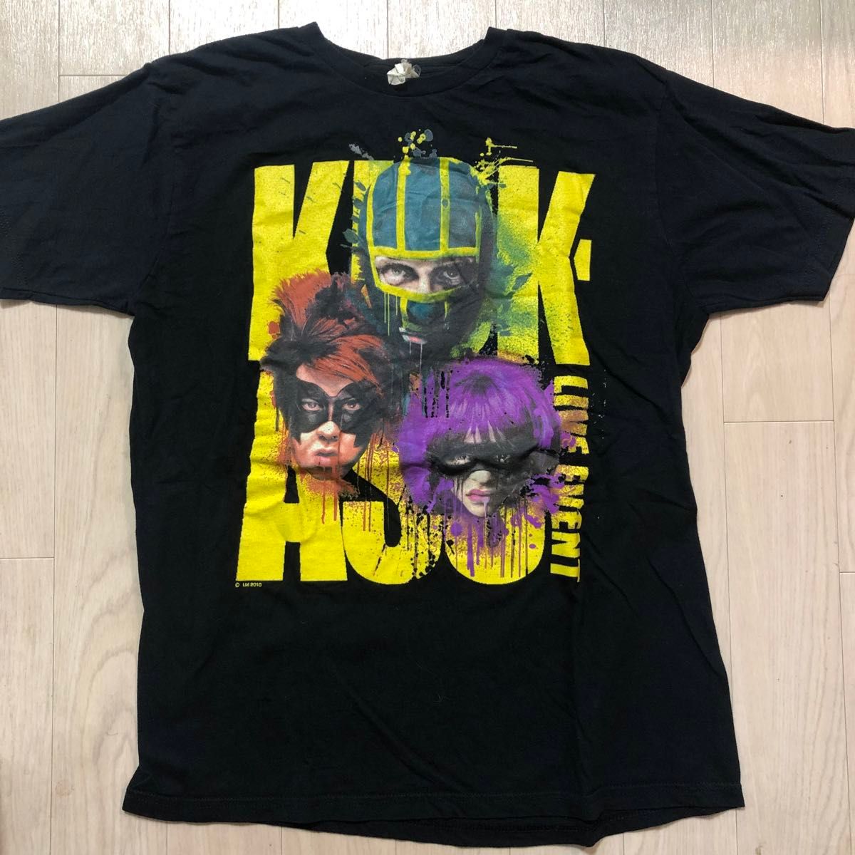映画 kick ass キック・アス Tシャツ 2010 クロエ Movie 映画 kick ass キック・アス Tシャツ 2010 クロエ Movie