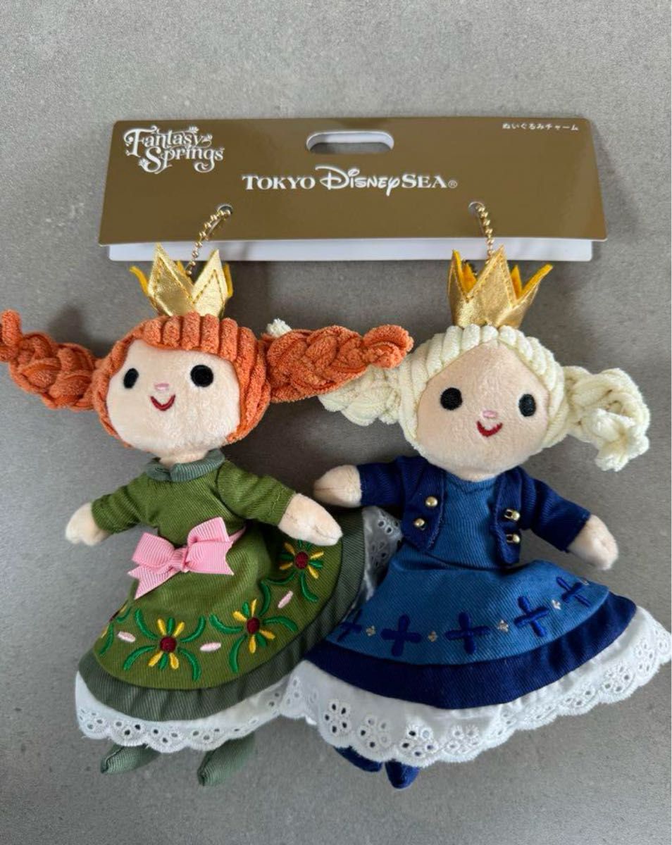 ファンタジースプリングス アナと雪の女王 ぬいぐるみチャーム ファンタジースプリングス アナと雪の女王 ぬいぐるみチャーム