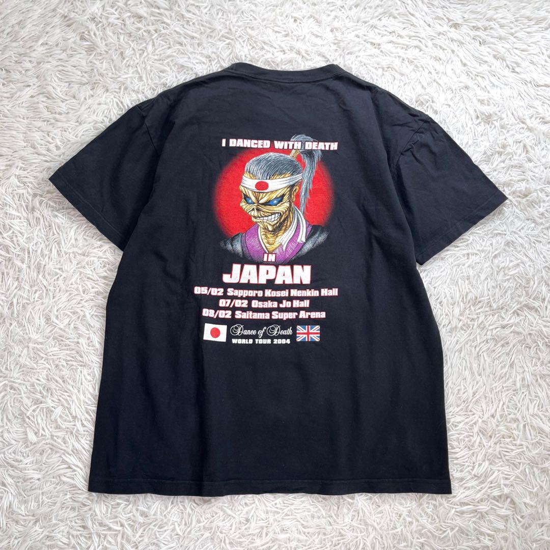 公式】アイアンメイデン Tシャツ 2004年 ツアー 日本版 サムライ 公式】アイアンメイデン Tシャツ 2004年 ツアー 日本版 サムライ