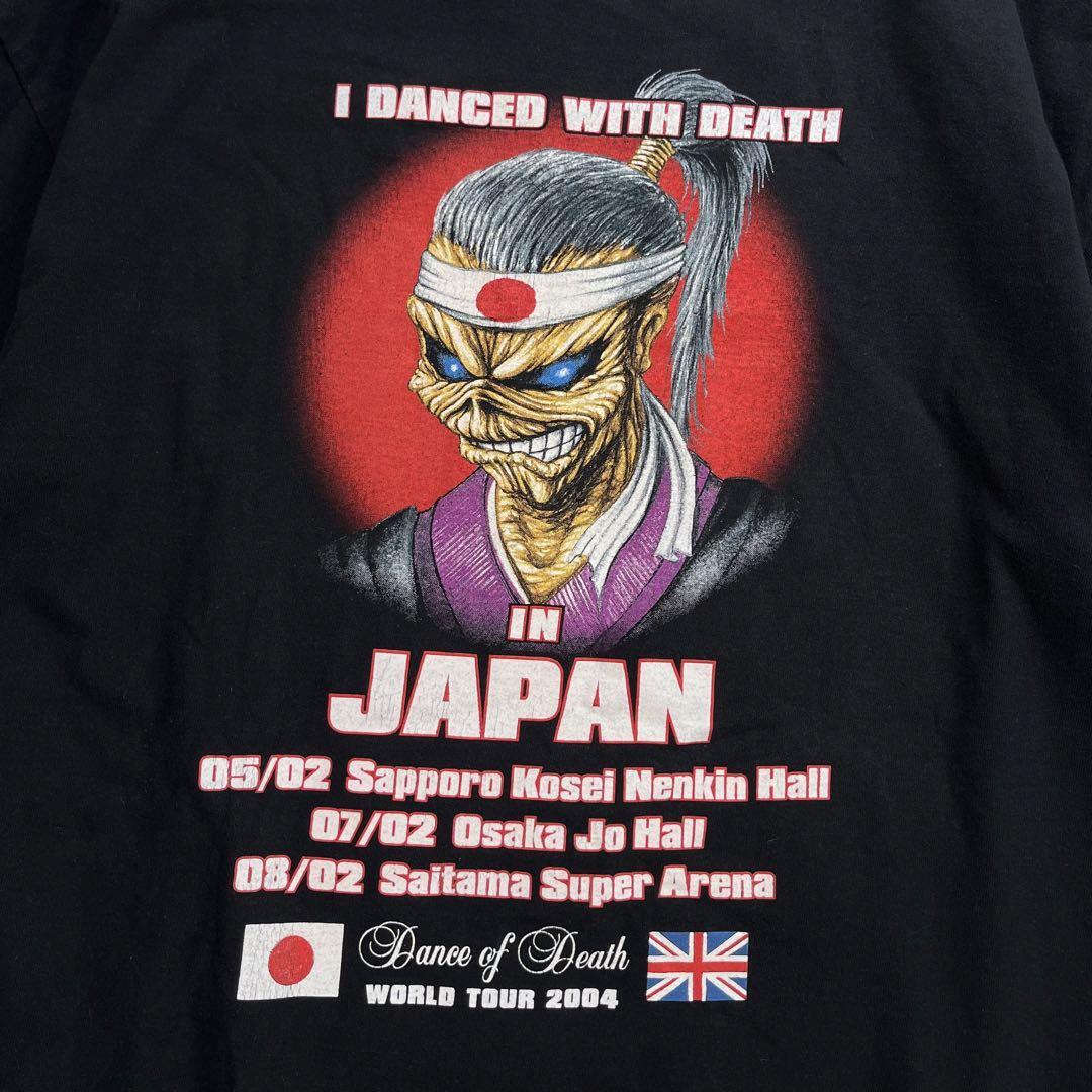 公式】アイアンメイデン Tシャツ 2004年 ツアー 日本版 サムライ 公式】アイアンメイデン Tシャツ 2004年 ツアー 日本版 サムライ