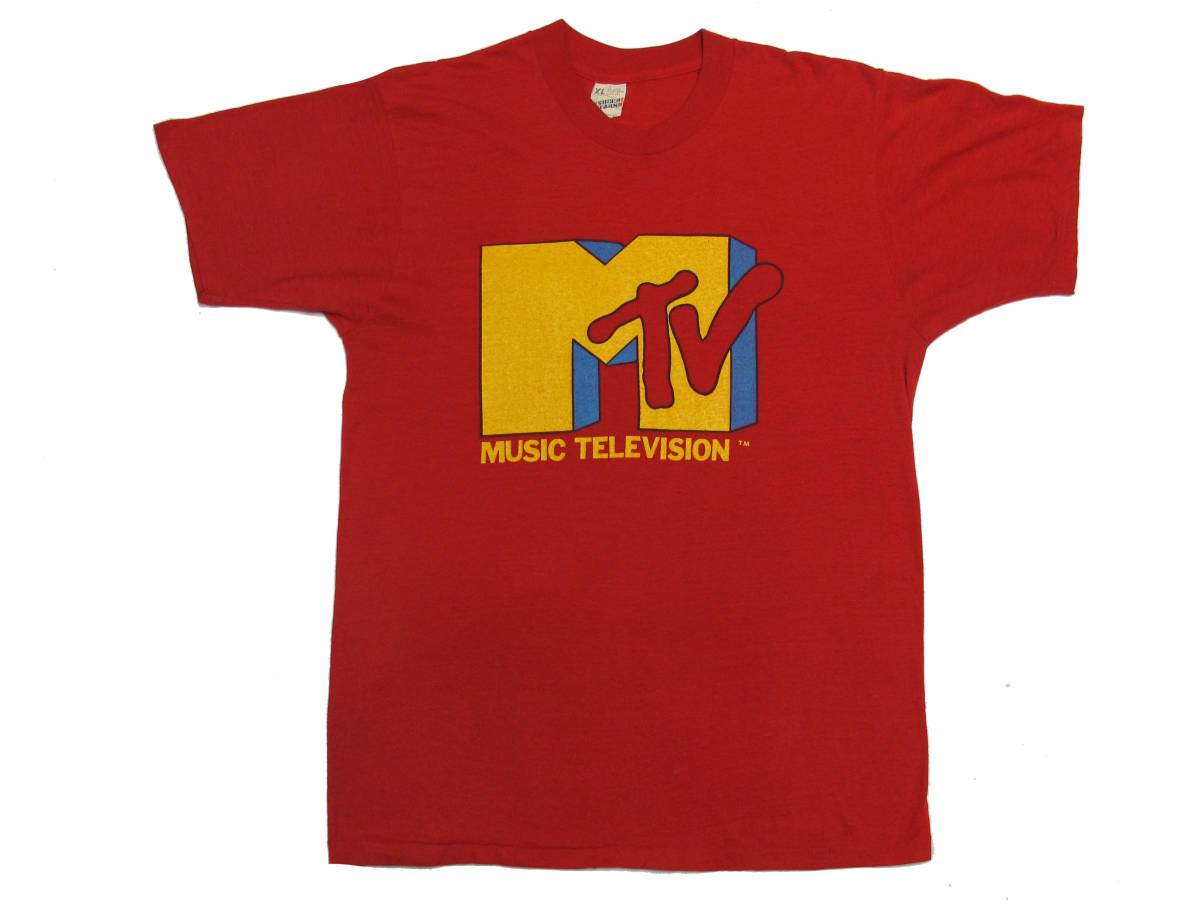 ヤフオク! - 激レア! 80's USA製 MTV Tシャツ BEAVI...