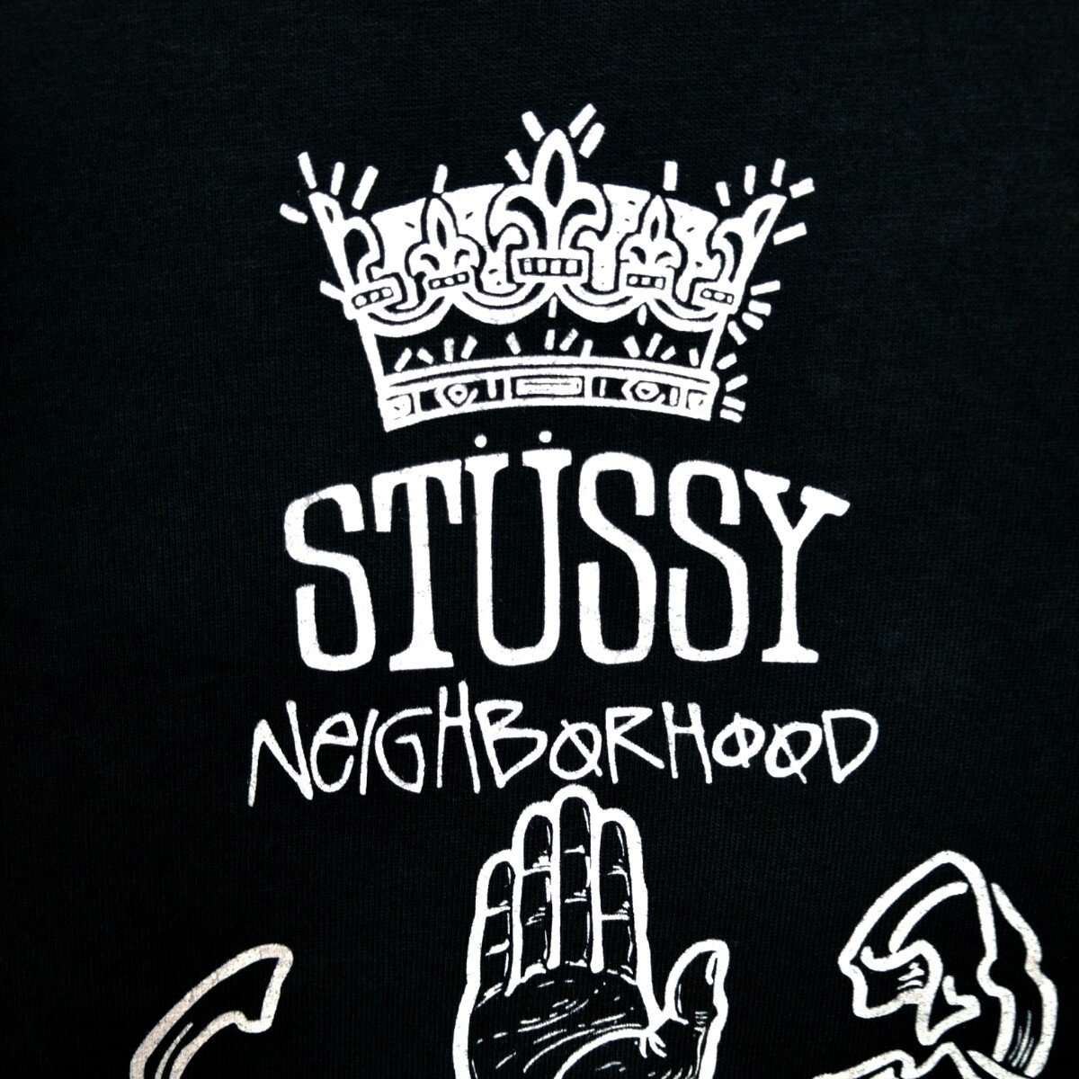 STUSSY】neighborhood コラボ クラウン スカル Tシャツ|Yahoo STUSSY】neighborhood コラボ クラウン スカル Tシャツ|Yahoo