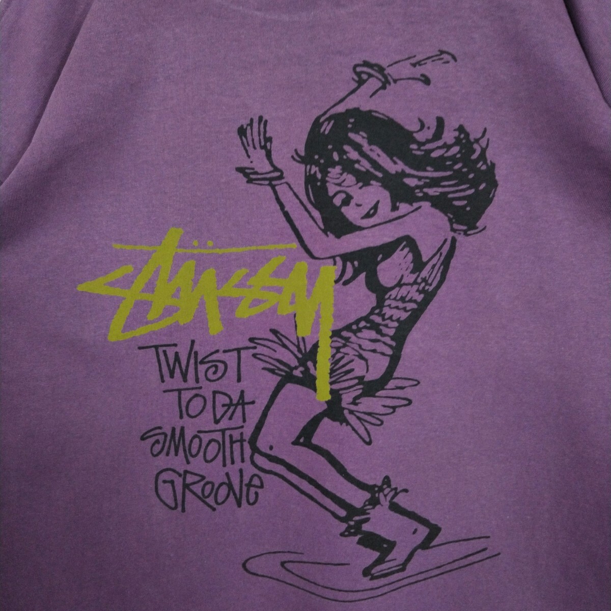 STUSSY】80s' USA製 黒タグ Rなし twist girl ロンT|Yahoo STUSSY】80s' USA製 黒タグ Rなし twist girl ロンT|Yahoo